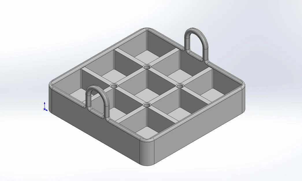 Khay đựng đồ đa năng 9 ngăn (Rangement à cases) - Giải pháp sắp xếp gọn gàng - Image 1