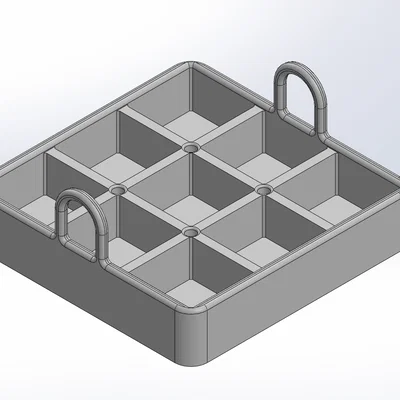 Khay đựng đồ đa năng 9 ngăn (Rangement à cases) - Giải pháp sắp xếp gọn gàng