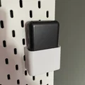Giá treo sạc dự phòng lên bảng Ikea Skadis (Power Bank holder) - Thumbnail 1