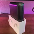 Giá treo sạc dự phòng lên bảng Ikea Skadis (Power Bank holder) - Thumbnail 3