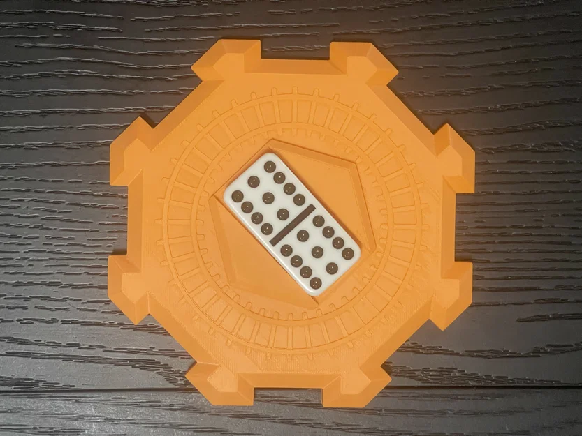 Hub trung tâm Mexican Train Dominoes - Phụ kiện thay thế in 3D - Image 2