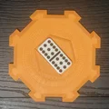 Hub trung tâm Mexican Train Dominoes - Phụ kiện thay thế in 3D - Thumbnail 2