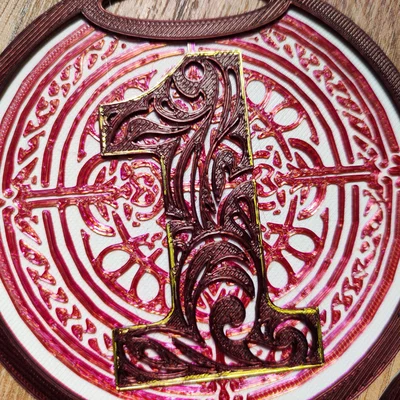 Bộ đầy đủ Huy chương / Bảng vinh danh (MEDAL / PLAQUE: full set)