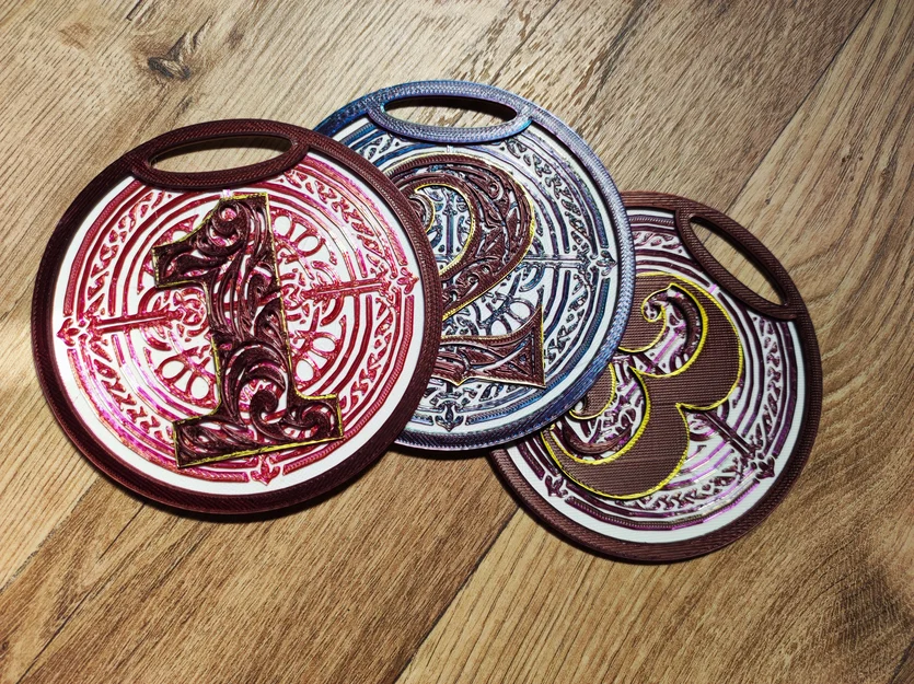 Bộ đầy đủ Huy chương / Bảng vinh danh (MEDAL / PLAQUE: full set) - Image 35