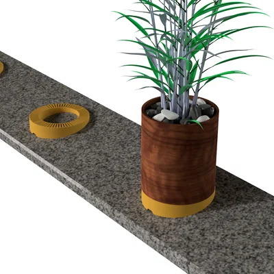 Giá đỡ chậu hoa cho bệ cửa sổ (tùy biến)