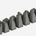 Bộ Cờ Vua Thiết Kế Hiện Đại - Tối Giản, Dễ In 3D - Thumbnail 4