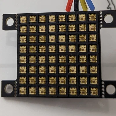 Khung Ngăn Cách Ánh Sáng Cho Ma Trận LED 8x8 Dotstar In 3D