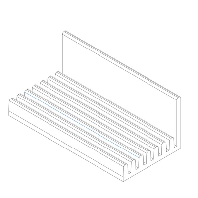 Pat chữ L cho Midea Window Kit Brace