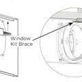 Pat chữ L cho Midea Window Kit Brace - Thumbnail 4