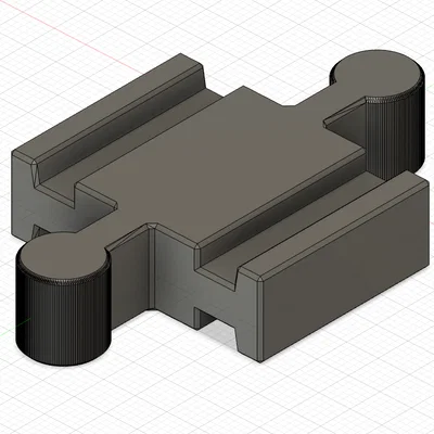 Khúc Nối Ray Tàu Gỗ Hai Đầu Dương (Brio Compatible)