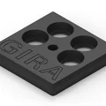 GIRA Centralplate 4 ngăn – 5 phiên bản - Thumbnail 2