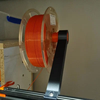 Giá đỡ cuộn filament góc nghiêng gắn trên cho Ender 3