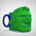 Cốc in 3D hình Hulk độc đáo (Taza Hulk ByLarivé) - Thumbnail 3