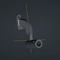 Ngàm gắn Nozzle cam (Sprite extruder) - Thumbnail 1