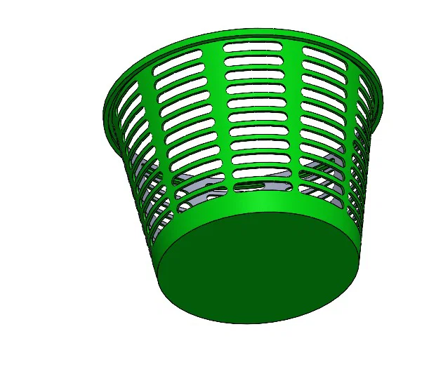 Giỏ đựng rác mini CANASTA: Phụ kiện cần thiết cho góc in 3D gọn gàng - Image 1