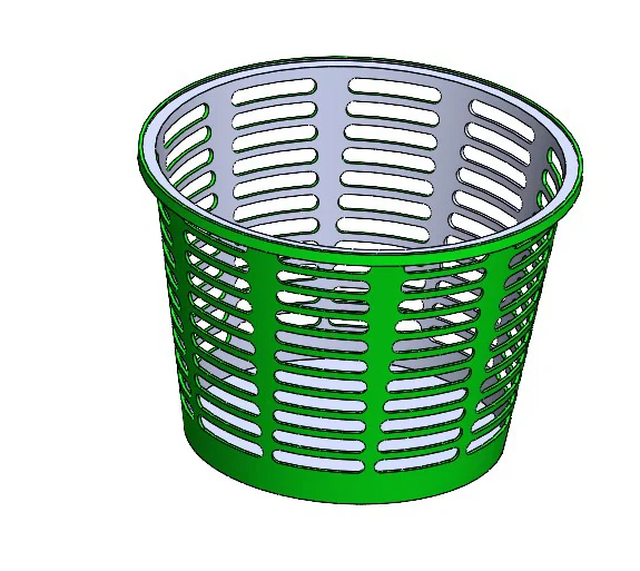 Giỏ đựng rác mini CANASTA: Phụ kiện cần thiết cho góc in 3D gọn gàng - Image 2