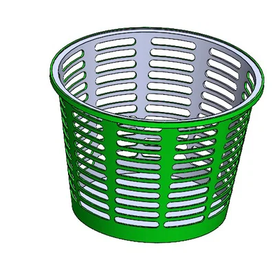 Giỏ đựng rác mini CANASTA: Phụ kiện cần thiết cho góc in 3D gọn gàng