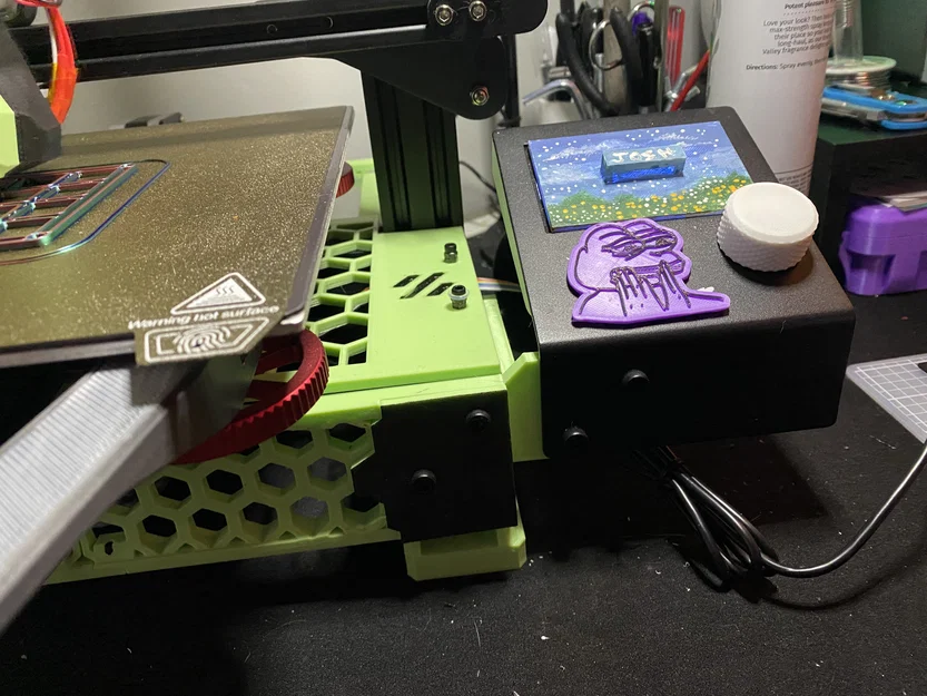 Ender 3 (V1, V2, Pro) dời màn hình sang phải [Vslot ít hardware] - Image 1