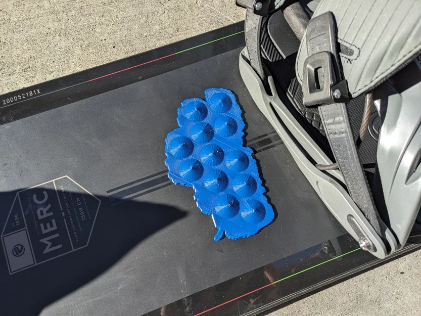 Miếng Friction Pad Snowboard Blue Tahoe - Image 1
