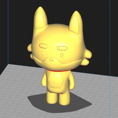 Nhân Vật Cáo Dễ Thương (Cute Fox Character)