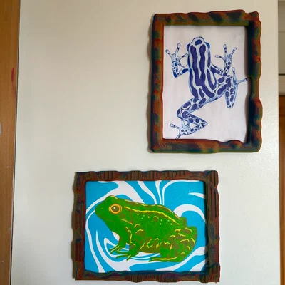 Khung hình bo tròn hữu cơ (Picture frame)