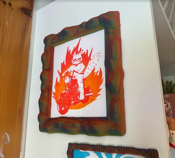 Khung hình bo tròn hữu cơ (Picture frame) - Image 3