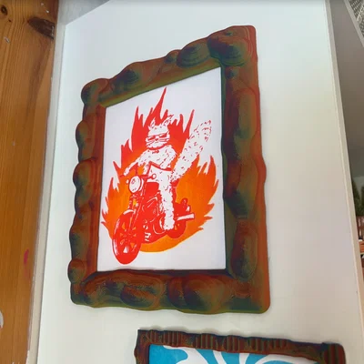Khung hình bo tròn hữu cơ (Picture frame)