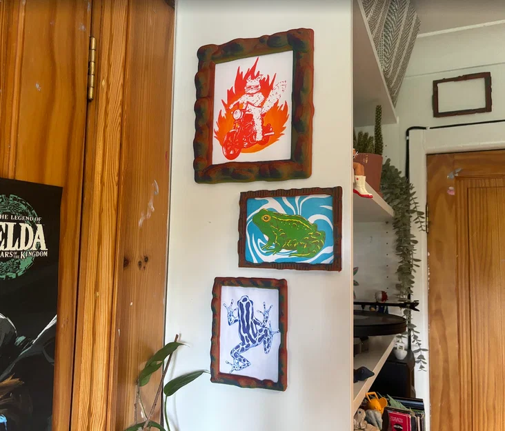 Khung hình bo tròn hữu cơ (Picture frame) - Image 5