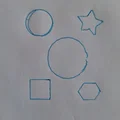 Szablony 3w1 Do rysunku (Bộ khuôn vẽ 3-trong-1) - Thumbnail 8