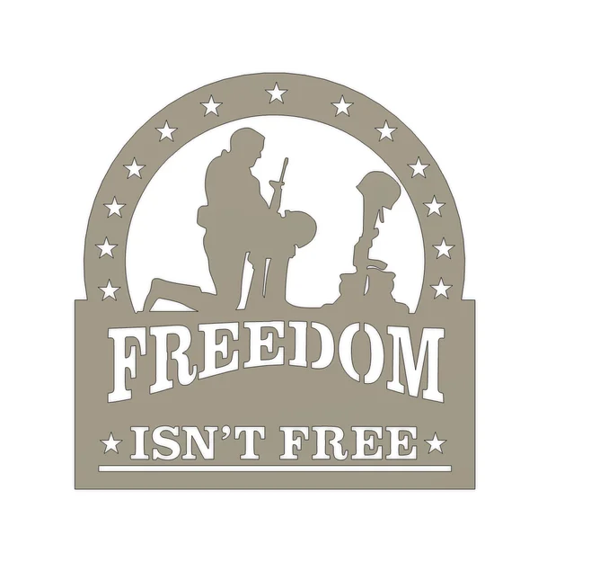 Mô hình trang trí Freedom Isn’t Free in 3D ấn tượng - Image 1