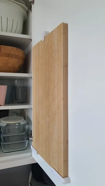 Ngàm treo thớt IKEA APTITLIG (IKEA cutting board mount) - Image 1