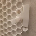 Ngàm gắn 3M Command Strip cho Honeycomb + Double Hollow Insert gắn tường - Thumbnail 3