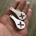 Móc khóa Cart Coin: Phụ kiện mở xe đẩy siêu thị tiện dụng - Thumbnail 1