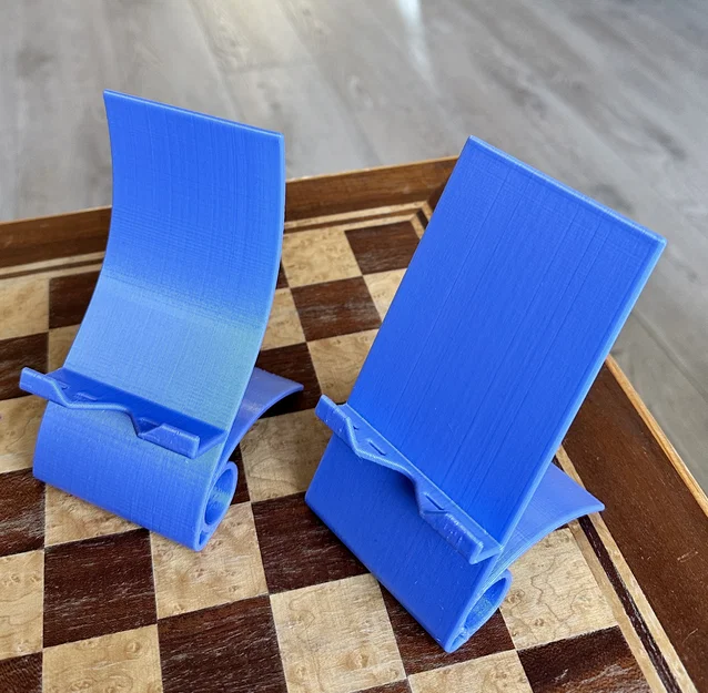 Giá đỡ điện thoại để bàn thiết kế tối giản, dễ in 3D - Image 3