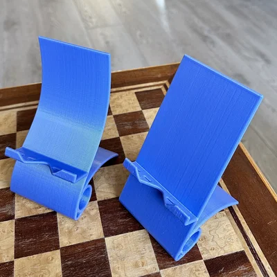 Giá đỡ điện thoại để bàn thiết kế tối giản, dễ in 3D