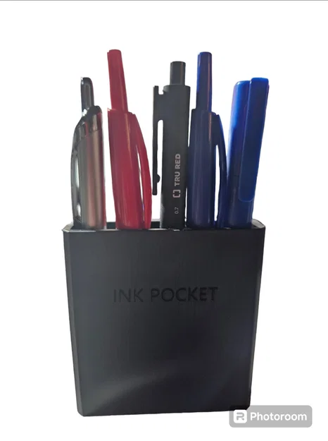Ink Pocket! – Kẹp/ống đựng bút túi áo cho phòng thí nghiệm - Image 1