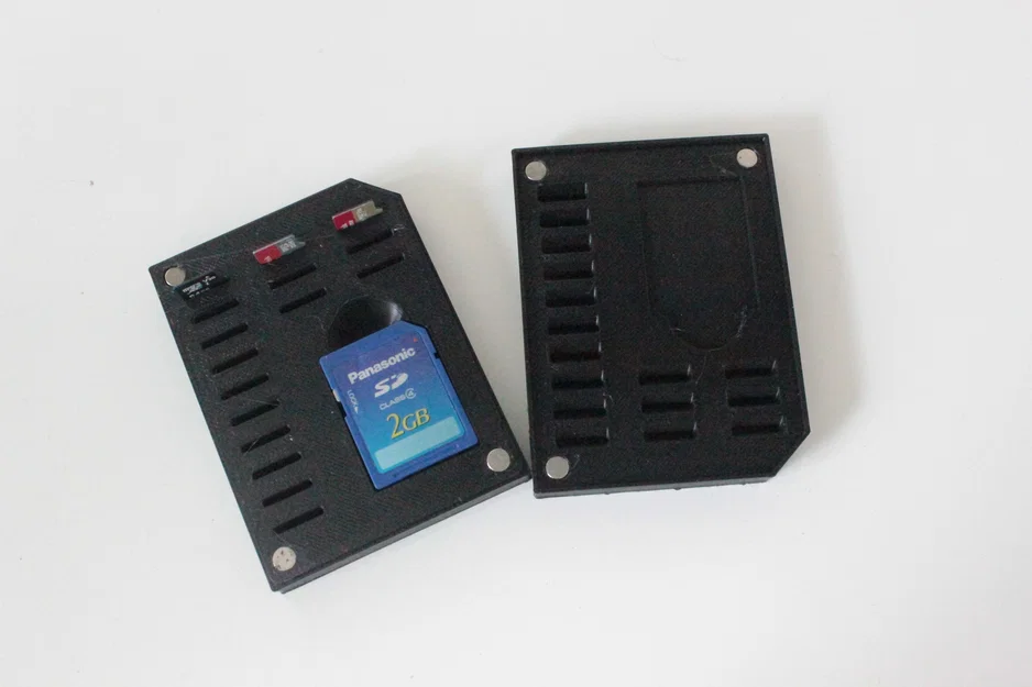 Hộp đựng thẻ nhớ SD và microSD có nam châm thông minh - Image 2