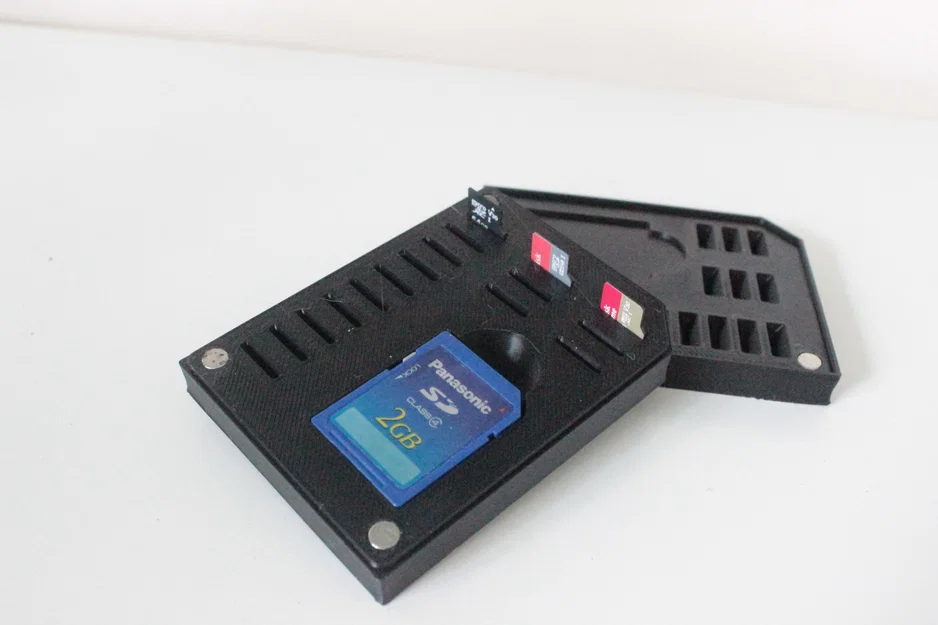 Hộp đựng thẻ nhớ SD và microSD có nam châm thông minh - Image 3