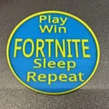Miếng lót ly Fortnite (Fortnite Play Coaster) in 3D cá tính - Thumbnail 1