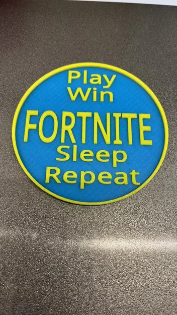 Miếng lót ly Fortnite (Fortnite Play Coaster) in 3D cá tính - Image 2