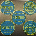Miếng lót ly Fortnite (Fortnite Play Coaster) in 3D cá tính - Thumbnail 3