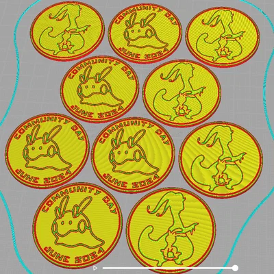 Đồng xu Pokemon Go Community Day #87 - Goomy