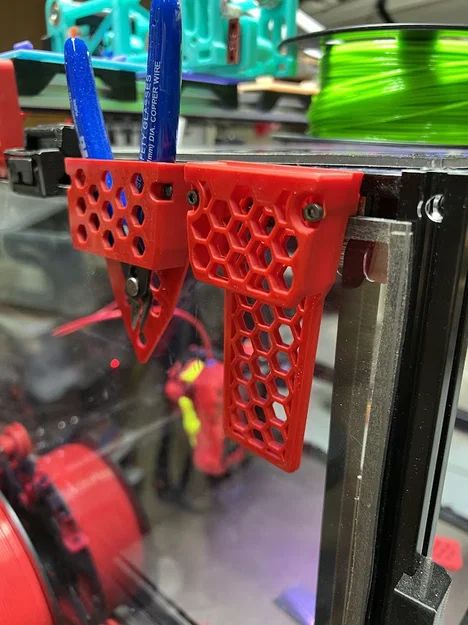 Giá treo dao cạo, dụng cụ kiểu tổ ong cho máy in 3D (Voron Style) - Image 1