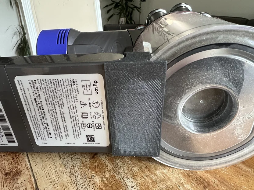Phụ kiện in 3D cố định hộp chứa bụi cho máy hút bụi Dyson V8 - Image 2