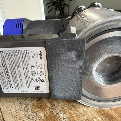 Phụ kiện in 3D cố định hộp chứa bụi cho máy hút bụi Dyson V8