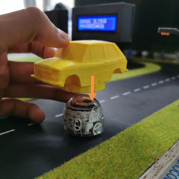 Bộ vỏ xe Fiat 126p cho Ozobot Eve - Phụ kiện in 3D độc đáo - Image 1