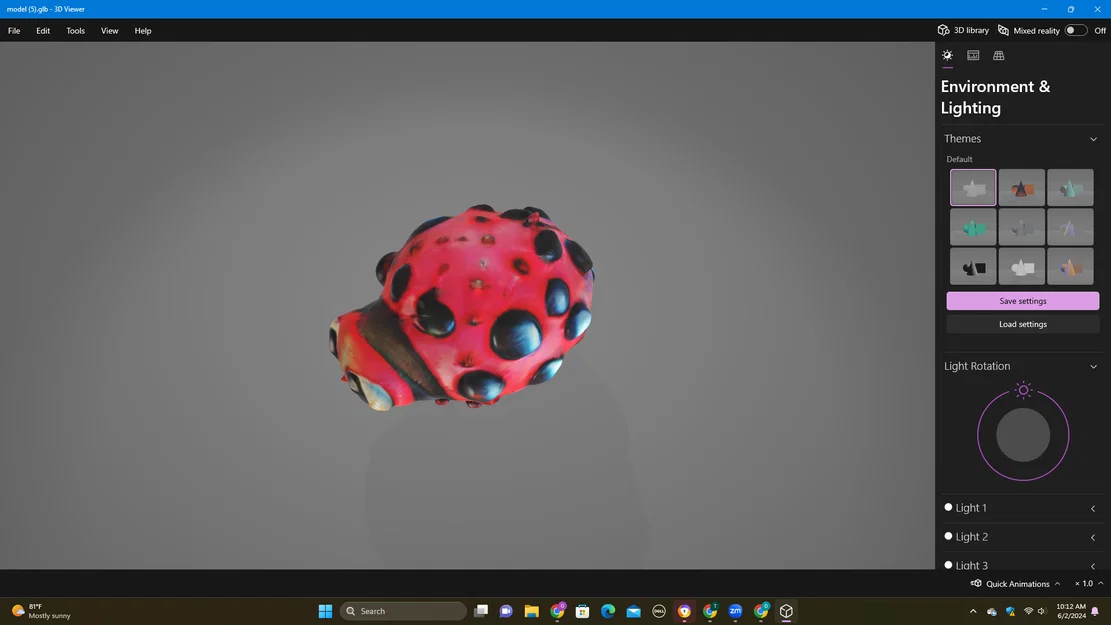 Mô hình chú bọ cánh cứng 3D (Cute 3D Bug) cực đáng yêu để in 3D - Image 4