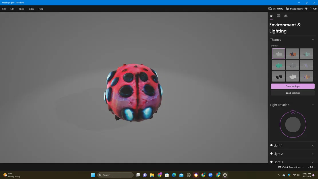 Mô hình chú bọ cánh cứng 3D (Cute 3D Bug) cực đáng yêu để in 3D - Image 5