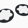 Mô hình logo Montblanc in 3D trang trí bàn làm việc sang trọng - Thumbnail 1