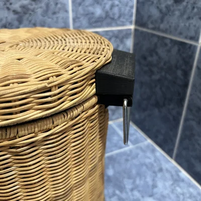 Bản lề thay thế sửa thùng rác phòng tắm in 3D chắc chắn